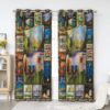 Camping Window Premium Curtains Home Decor Gifts FHC1350