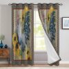 Chicken Window Premium Curtains Home Decor Gifts FHC1512