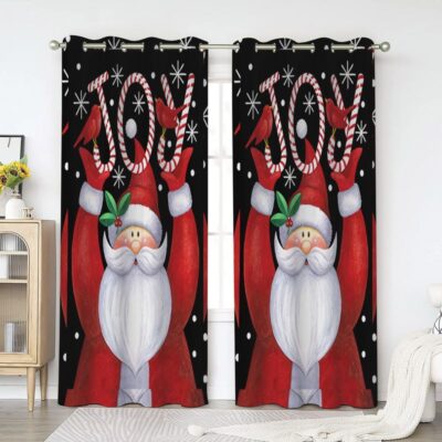 Christmas Window Premium Curtains Home Decor Gifts FHC1226
