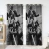 Hockey Window Premium Curtains Home Decor Gifts FHC1150