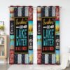 Lake Window Premium Curtains Home Decor Gifts FHC1146