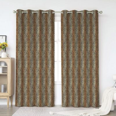 Leopard Window Premium Curtains Home Decor Gifts FHC1166