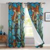 Mermaid Window Premium Curtains Home Decor Gifts FHC1262