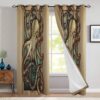 Octopus Window Premium Curtains Home Decor Gifts FHC1276