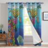 Sealife Window Premium Curtains Home Decor Gifts FHC1327