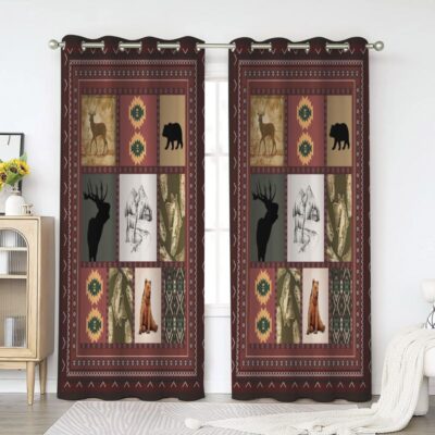 Timberland Window Premium Curtains Home Decor Gifts FHC1603
