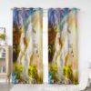 Unicorn Window Premium Curtains Home Decor Gifts FHC1161